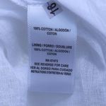 NEW Taylor White Tie Strap Eyelet Cotton Midi Dress Size 4 Photo 11