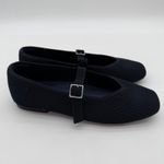 Vivaia Margot Mary Jane Comfort OldMoney Washable Arch Support Flats Navy 8 Wide Blue Size undefined Photo 1