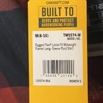 Carhartt  Women's Rugged Flex Loose‎ Fit Midweight Flannel Long-Sleeve Plaid Photo 6