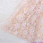 Free People NEW Lexi Strappy Lace Romper, L Photo 10