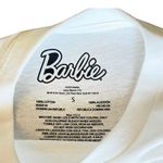 Barbie T SHIRT Iconic Posing Womens SM 100% Cotton White Tee Poster Style Mattel Photo 3