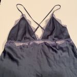 Victoria's Secret night gown lace trim L purple Photo 8