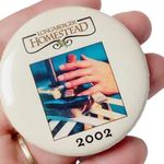 Longaberger 2002  Homestead Button Pinback Photo 0