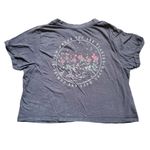 Messy Bun Just Chillin Shirt Women Medium Distressed Pierced Shred Short Sleeves Photo 1