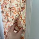 Olivia James The Label Delia Dress Escape Tawny Maxi Orange Size XS Photo 5