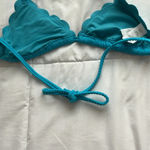 Aerie  Waffle Scalloped Triangle Bikini Top Photo 2