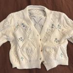 Urban Outfitters New white Knit cropped cardigan and tank top set Photo 6