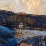 Tinsel Denim Couture Cropped Skinny Jean Dark Wash Blue Size 26 Photo 5
