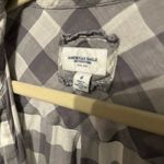 American Eagle  Outfitters Gray Plaid Shirt Photo 1