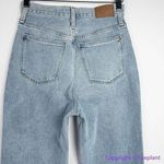 Madewell NEW  Baggy Straight Jeans in Earlhurst Wash: Ripped‎ Edition, 25 Photo 11