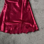 Red Satin Chemise SIZE XL Photo 2