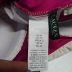Ralph Lauren Lauren  Bel Aire One Piece Skirted Swimsuit Pink White Size 10 Photo 9