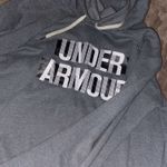 Under Armour Gray Cow Neck Hoodie Photo 0