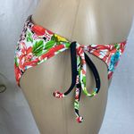 The Bikini Lab  Black Floral Side Tie Bikini Swim Suit NEW Photo 2