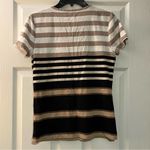 Croft & Barrow 3/$18 || Short Sleeve Neutral Stripe Tee - Size M Photo 42