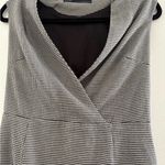 ZARA  Black and White Houndstooth Mini Dress no belt Photo 3