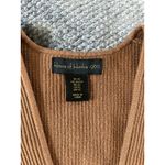 House of Harlow 1960 Sleeveless Brown Plunge V Neck Rib Knit Bodycon Dress XS Photo 4