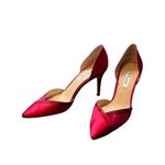Nina  New York Women's Red Satin & Rhinestone High Heels Size 10M EUR 40 Photo 9