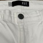 Kut From The Kloth  Bright White Skinny Jeans Photo 1