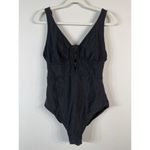 Adore Me  Andressa Contour Plus Women’s Black One Piece Swimsuit Size‎ 1X Beach Photo 4