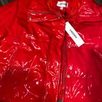 Vigoss  Glossy Red Puffer Jacket Photo 2