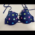 Victoria's Secret VICTORIA’S SECRET bathing suit top, 36D, blue‎ Photo 3