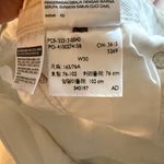 Levi's Levi’s white high rise ribcage cutoff denim jean shorts 28 festival summer beach Photo 15