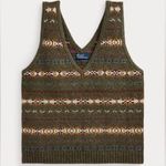 Polo Ralph Lauren Fair Isle Sweater Tank Top Size M Photo 0