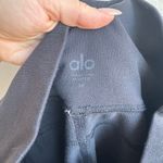 Alo Yoga Banded Yoga Leggings Block Size Medium Logo Calf High Rise Compressive Photo 7