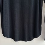 Aerie  Real Soft Black Ribbed Long Sleeve Tee, Size Small Photo 12
