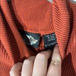 Harley Davidson Women's Orange Turtleneck Sweater Size L Photo 2