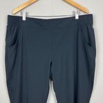 Eddie Bauer  Traveler Pants Womens‎ XL Black Pull On Elastic Waist Stretch Active Photo 1