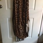 Stilettos New Stillettos Animal Print Maxi Dress Knotted Bottom stretch Liteweight Medium Photo 4