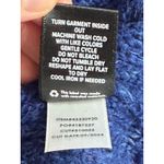 Torrid Blue Knit Hoodie Cotton Sweater Relaxed Fit Women's Size 1X Casual Winter Photo 6