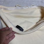 White Fox Boutique  Cream Ribbed Knit Tube Top SZ:S Photo 3