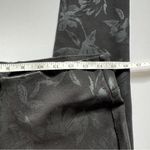 Soft Surroundings SoftEssential Ponte Leggings Black Rose Foil Size Medium Photo 5