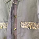 Democracy Embroidered Utility Jacket Photo 2