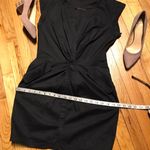 Cynthia Steffe Knot Twist Bodice Shift Sheath Little Black Dress  Photo 4