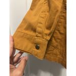 Gap  Cotton Safari Utility Jacket Mustard Yellow Size Large Chore Granola Gorp Photo 3