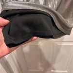 NWT Rachel Roy Iggy Silver Metallic Pencil Skirt L Holiday Party Elastic Waist Size L Photo 3