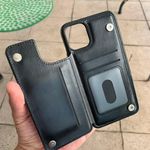 iphone 11 Pro leather card holder wallet case Multiple Photo 4