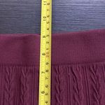 Wild Skye Maroon Sweater leggings medium NWOT Red Photo 5