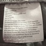 Lululemon  Athletica Scuba With Sherpa Stripe Light Gray Joggers Photo 10