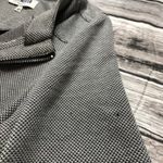 OF/MERCER Textured Fitted Shift Mini Dress Size 10 Zippers Black Grey Gray Zip Photo 7