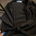 Black Bead Crop top  Photo 1