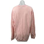 The Rolling Stones  Women's Pink Orange Long Sleeve Graphic Sweatshirt Top Size S Photo 1