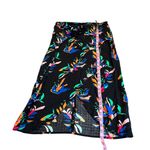 Nine West tropical tie front sarong skirt nwt Photo 2
