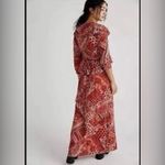 Free People LENNON BUTTON-FRONT MAXI DRESS OB1563474 FLORAL PRIMROSE COMBO SZ XS Photo 4