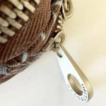 Baggallini Baggalini Taupe Travel Bag Crossbody Geo Print Pockets Organizing Turnlock RFID Photo 6