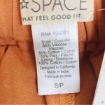 l*space L* Vista Peach High Waist Button Fly Shorts Boho‎ Light Academia Size Small Photo 7